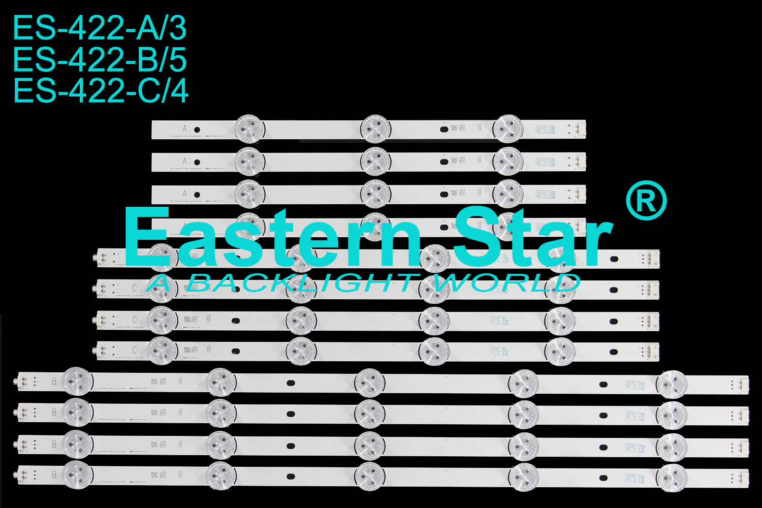 ES-422 LED TV Backlight use for Lg 65''  INNOTECK DRT 3.0 65INCH_A/B/C TYPE REV1.5_140107 LED STRIPS(24)