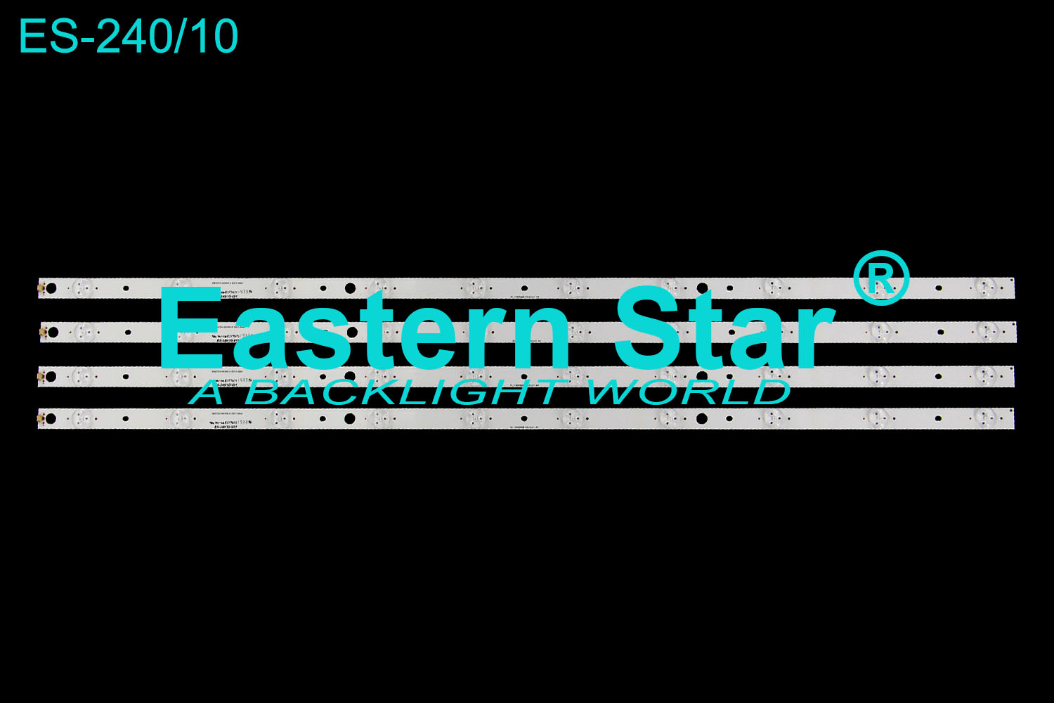 ES-240 LED TV Backlight use for Haier/Changhong 42'' 10LEDs HL-10400A28-1001S-01 A4/EB5cD2-000000 H 5501 00041 led strips (4)