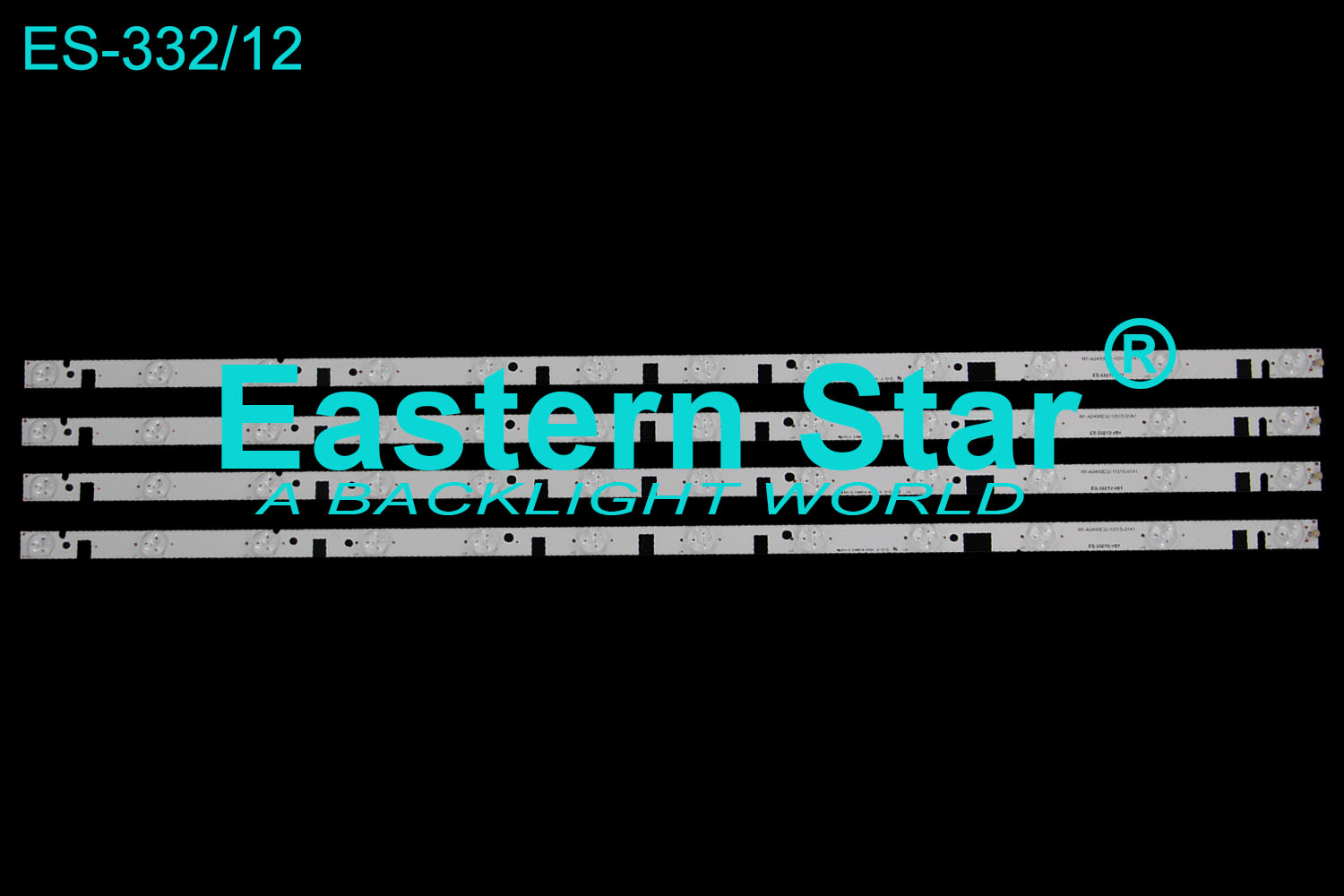 ES-332 LED TV Backlight use for Skytech/Starsat 40'' 12LEDs RF-AD400E32-1201S-01 A1 ZDCX40D12-ZC14F-03 2014-06-18 303CX400032  led strips (4)