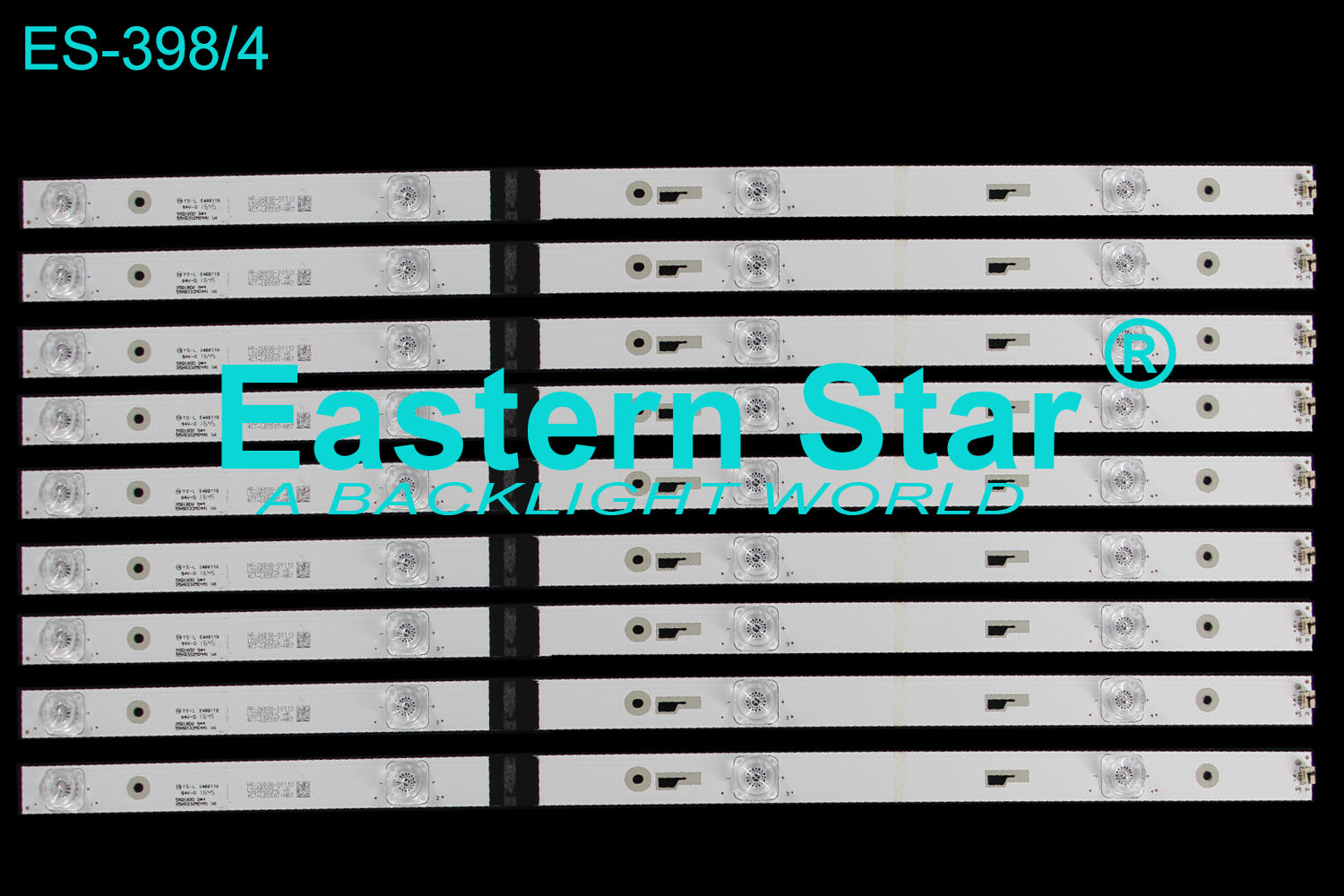 ES-398 LED TV Backlight use for Tcl 55'' 55D1800 9*4 55HR322M04A1 4CT_LB550T_HR7 LED STRIPS(9)