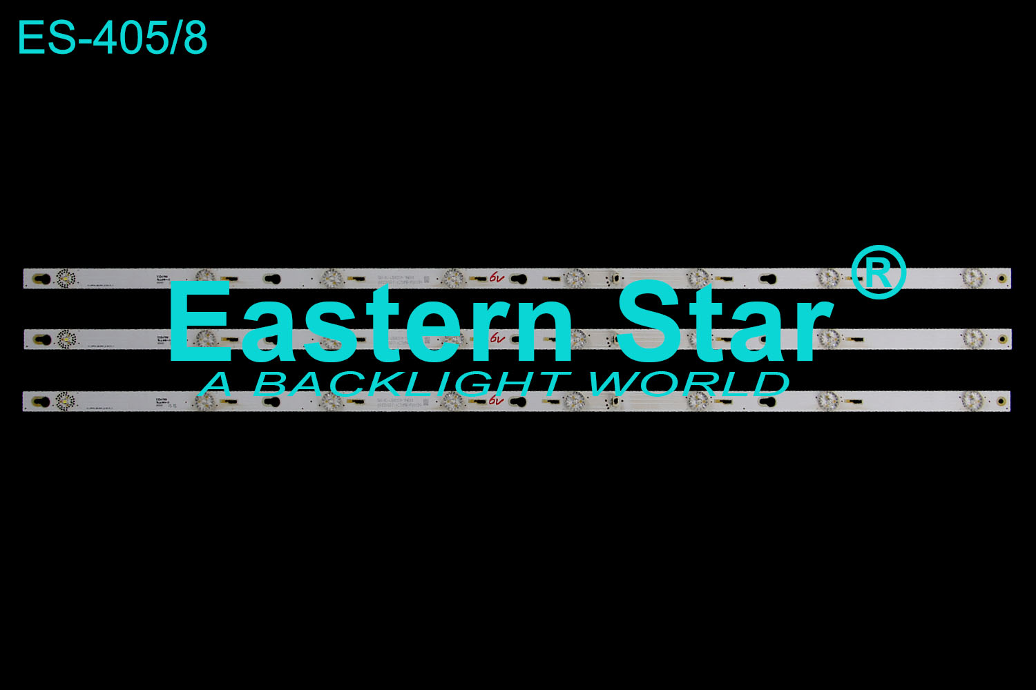 ES-405 LED TV Backlight use for Tcl 42'' 42M80A TOT_42D2700_3X8_3030C_V2  2015_01_19 SW-4C-LB4208-YHEX1 LED STRIPS(3）