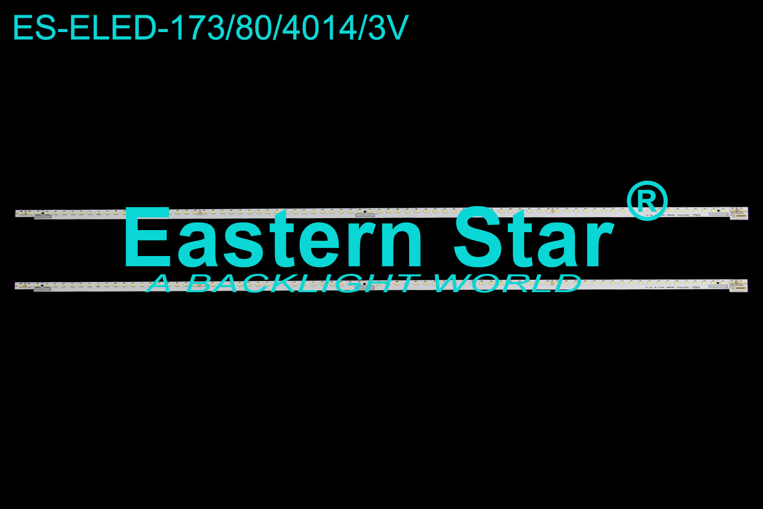 ES-ELED-173 ELED/EDGE TV backlight use for Konka 50'' 80LEDs LED50X1200AF *35019590 2019-07-28  REV-00 LED STRIPS(1)