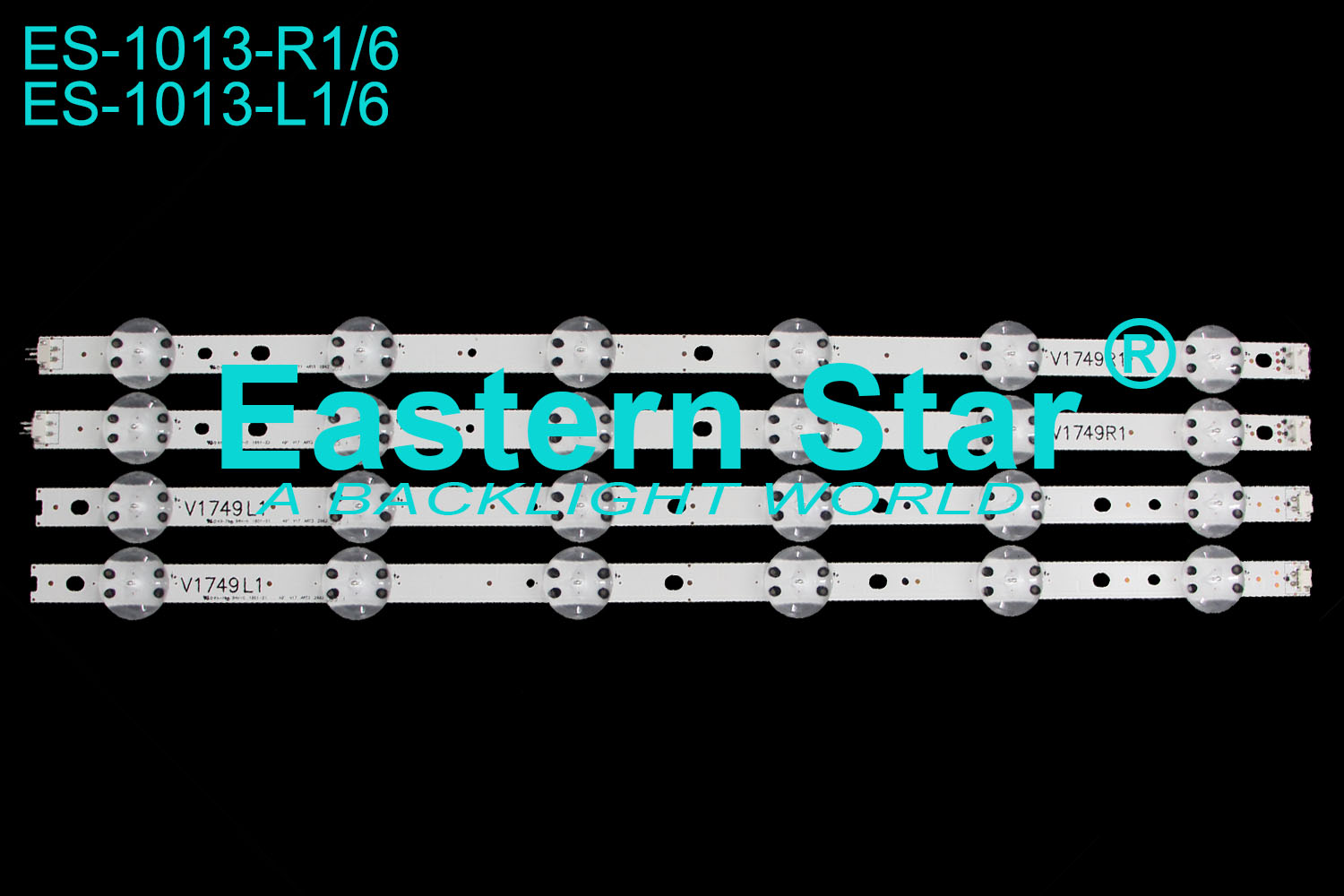 ES-1013 LED TV Backlight use for Lg 49''  49LJ614V R1: 49" V17 ART3 2862 REV0.2  L1: 49" V17 ART3 2862 REV0.2 (4)