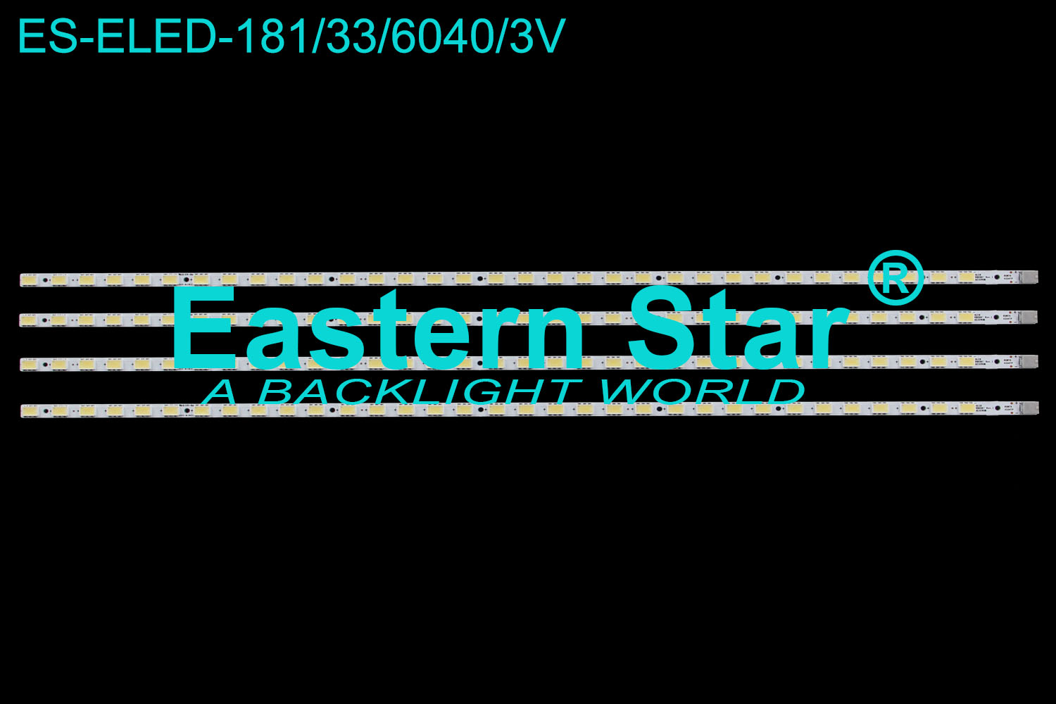 ES-ELED-181 ELED/EDGE TV backlight use for Sharp 32'' 33LEDs SLED 090907 Rev.1 AE3260B RUNTK 4334TP LED STRIPS(2/4)