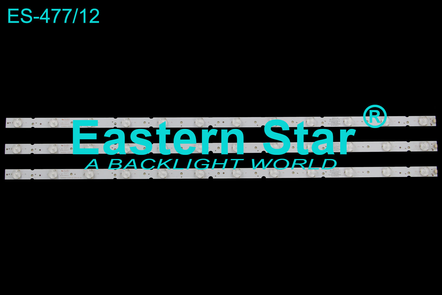 ES-477 LED TV Backlight use for Upstar 40'' KJ395D12-ZC21F-02  LED STRIPS(3)
