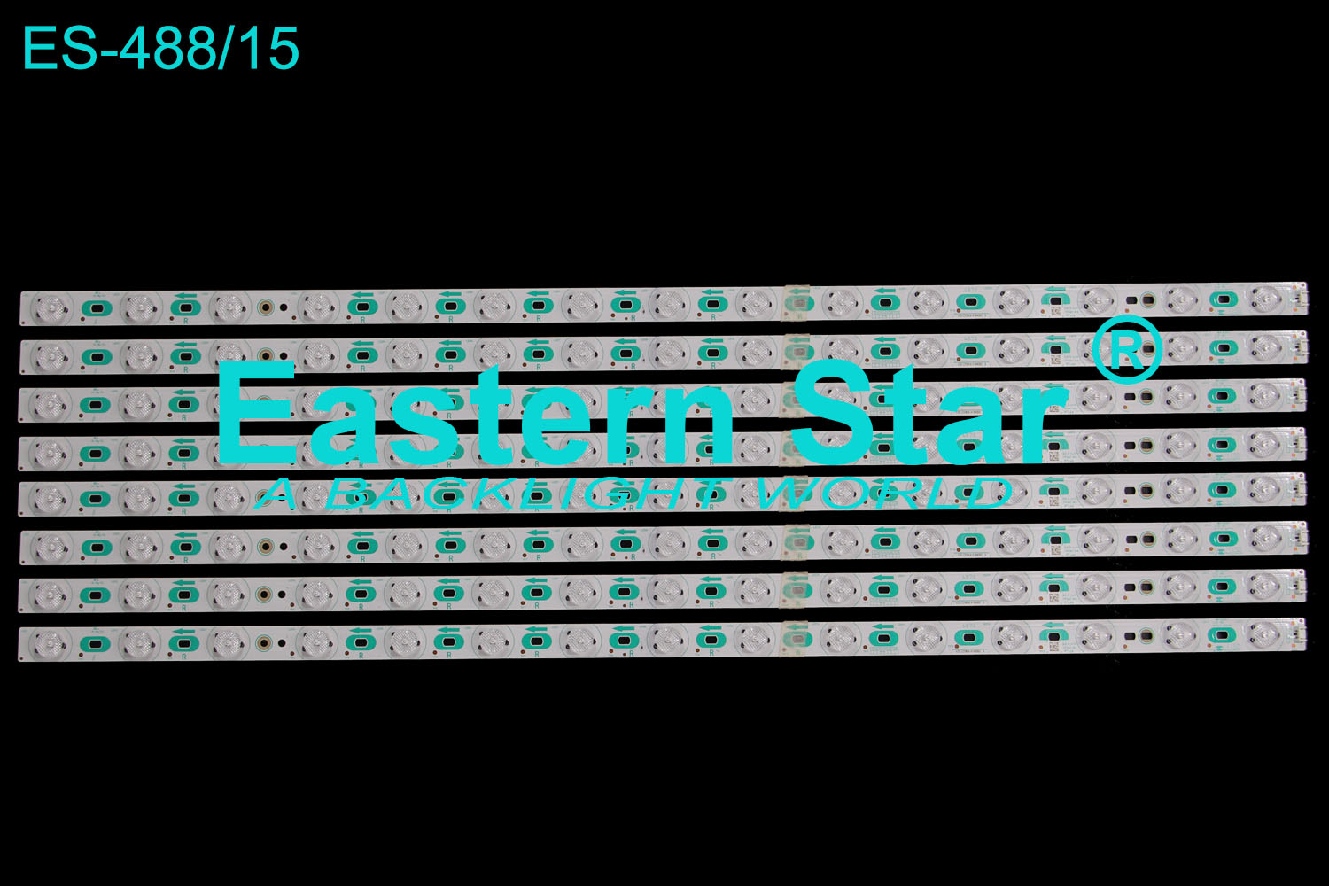 ES-488 LED TV Backlight use for Sharp 70'' VZD1Z25WCA141880B2 A 69.5inch 15Series R Type LED STRIPS( 8)