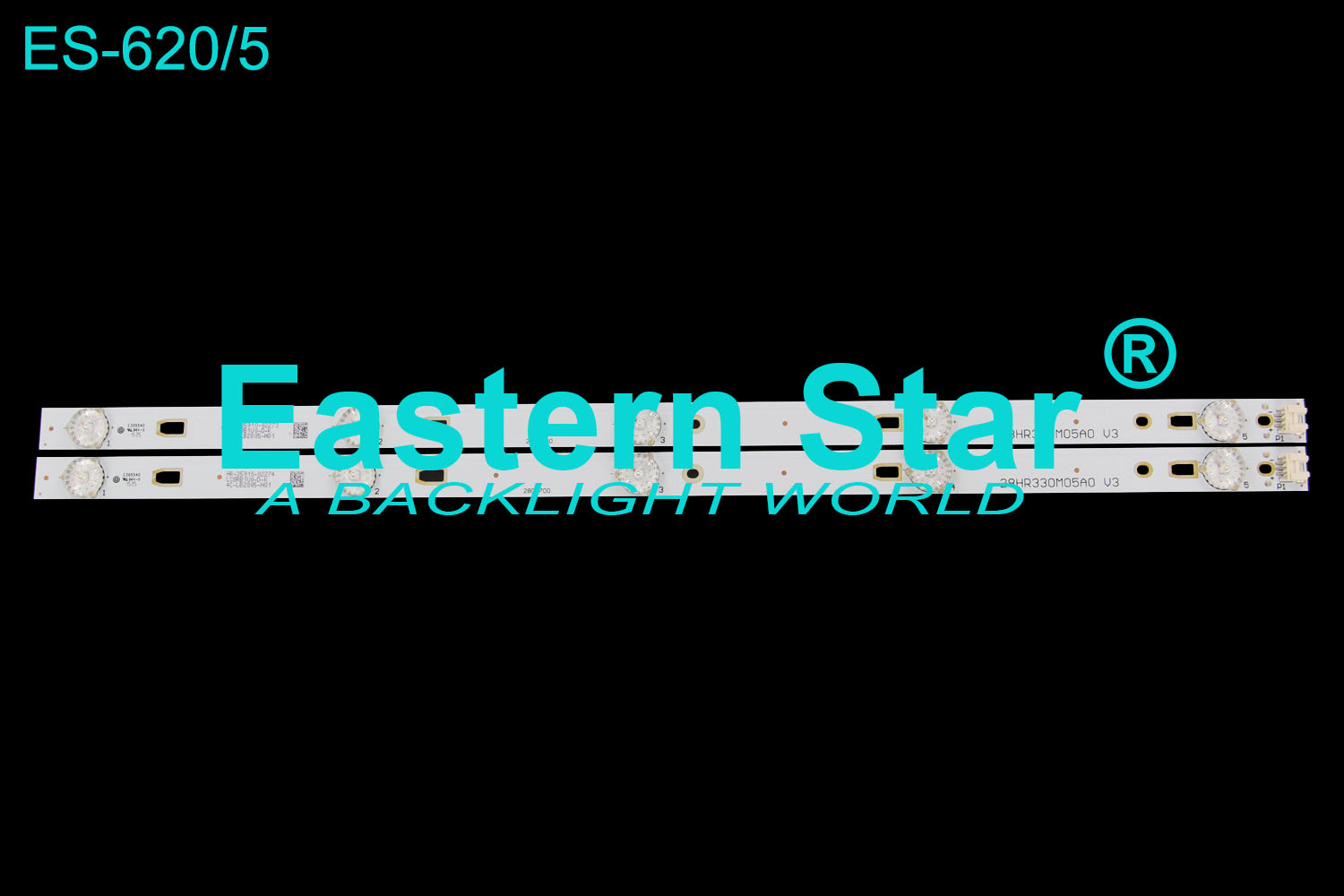 ES-620 LED TV Backlight use for Tcl  28'' HR-35910-02273 LC8RB1U 0-D-K 4C-LB2805-HQ1 28HR330M05A0 V3 LED STRIPS(2)