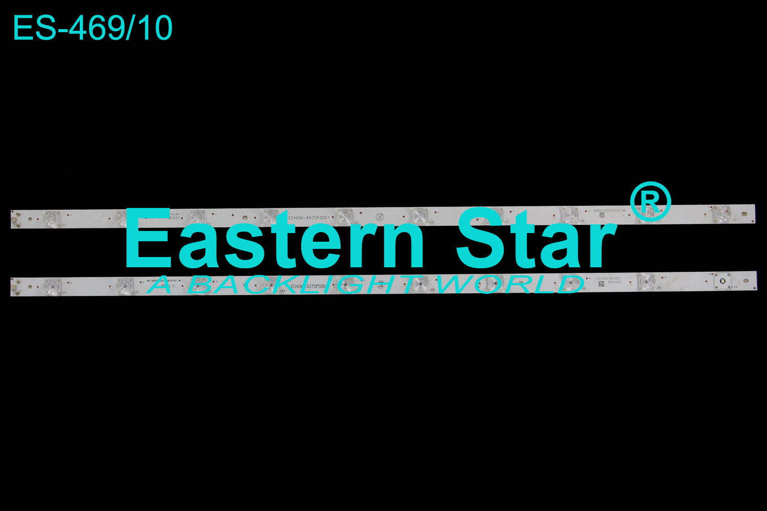ES-649 LED TV Backlight use for Vivax 40'' MX40D12-ZC14F-02 2014-04-14  JF P/N:01 JL.D40062235-083AS-F LED STRIPS(4)