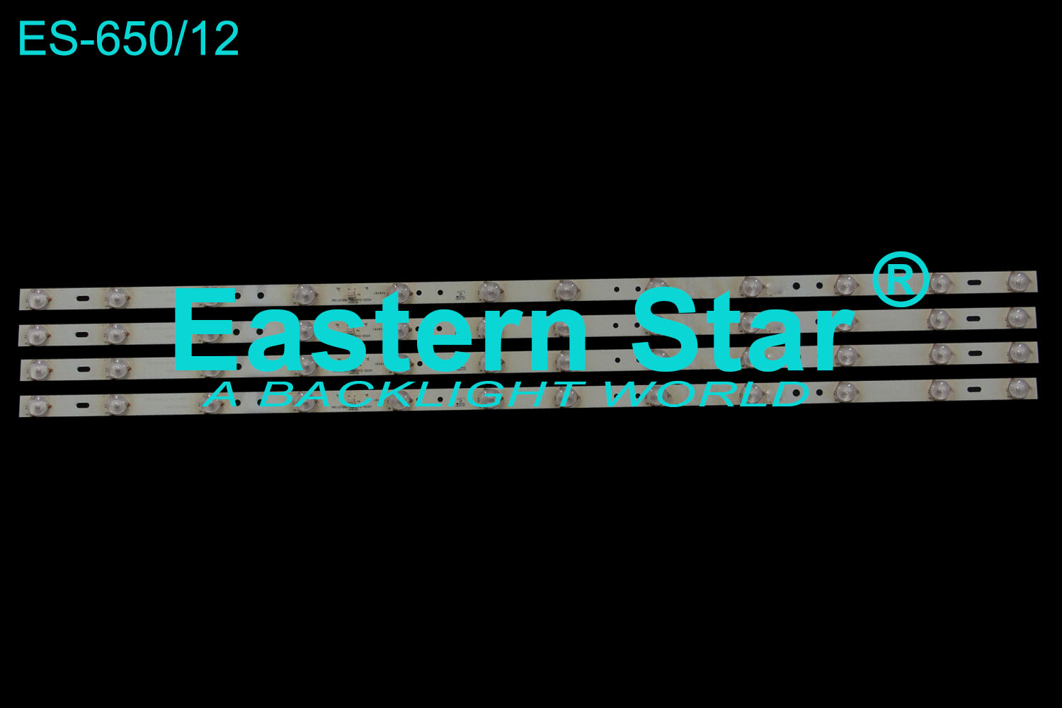 ES-650 LED TV Backlight use for Vivax 40'' PB11D788173BL042-002H SLE40F10M4 LED STRIPS(4)