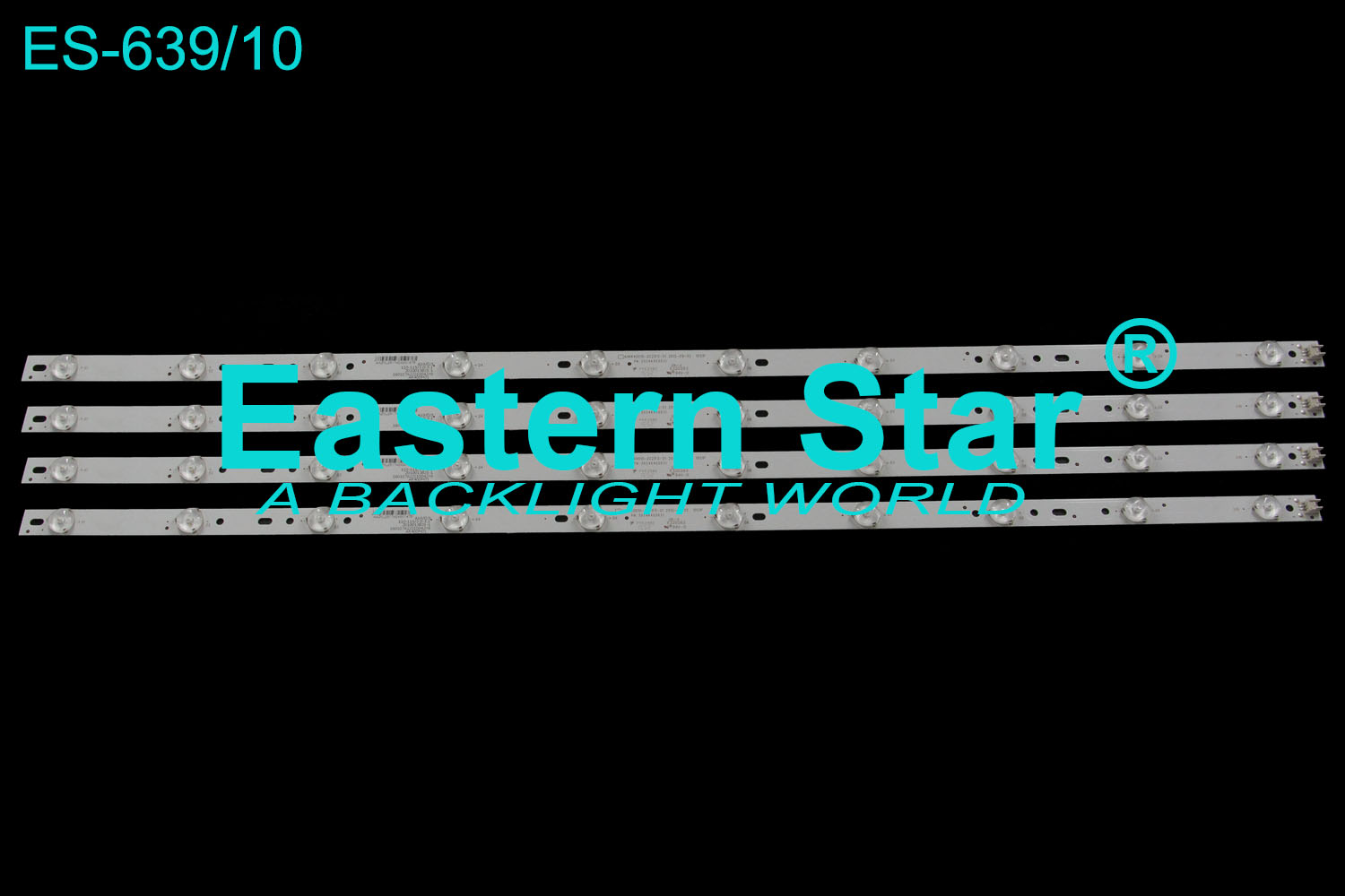 ES-639 LED TV Backlight use for Pioneer 40'' AHKK40D10-ZC21FG-01 2015-09-02 10S1P PN:303AK40031 LED STRIPS(4)