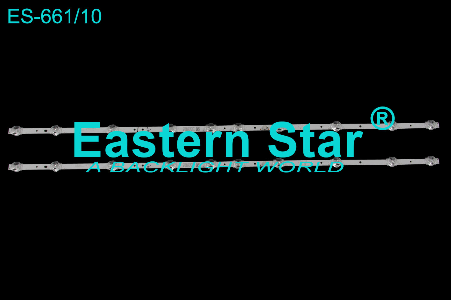 ES-661 LED TV Backlight use for Tcl 40'' 40F6F/40L2F/40F6 40D6 10*2 40HR330M10A0 V4 4C-LB4010-HR01J TCL-GIC-40D6-2X10-3030-10EA-LX20180417  LED STRIPS(2)
