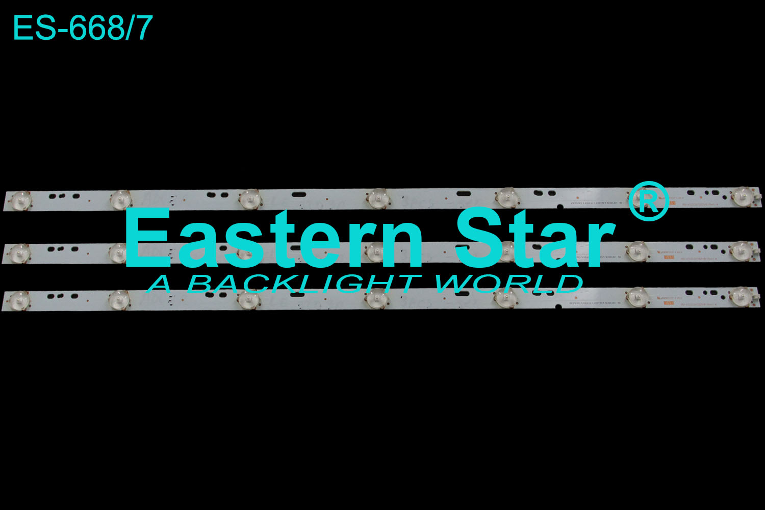 ES-668 LED TV Backlight use for Changhong / Rowa 32'' K323535T030746F-Rev1.1W  LED STRIPS(3)