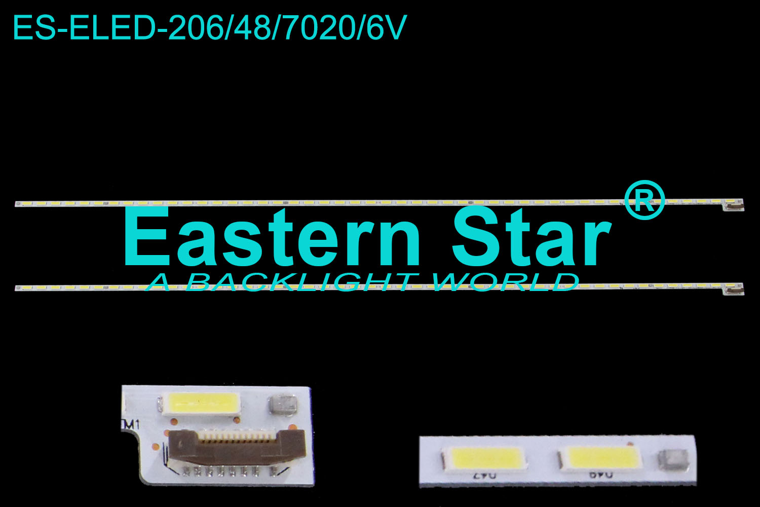 ES-ELED-206 ELED/EDGE TV backlight use for Sharp 40''  E117098 13122801 6202B0008D001 V400D1-RS1-TLEM1 LED STRIPS(1)